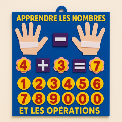 Tableau magique des chiffres (3-6ans)